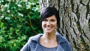Skøn ribvest til efterårets kølige vejr