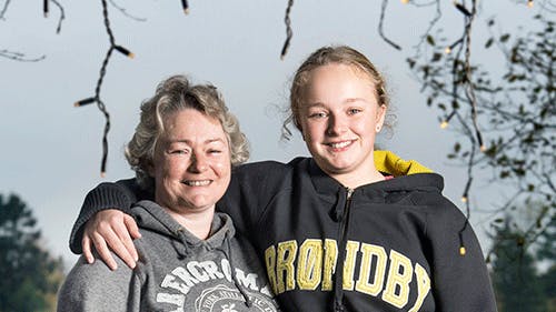 Pia vandt over brystkræft og får Familie Journals julekurv