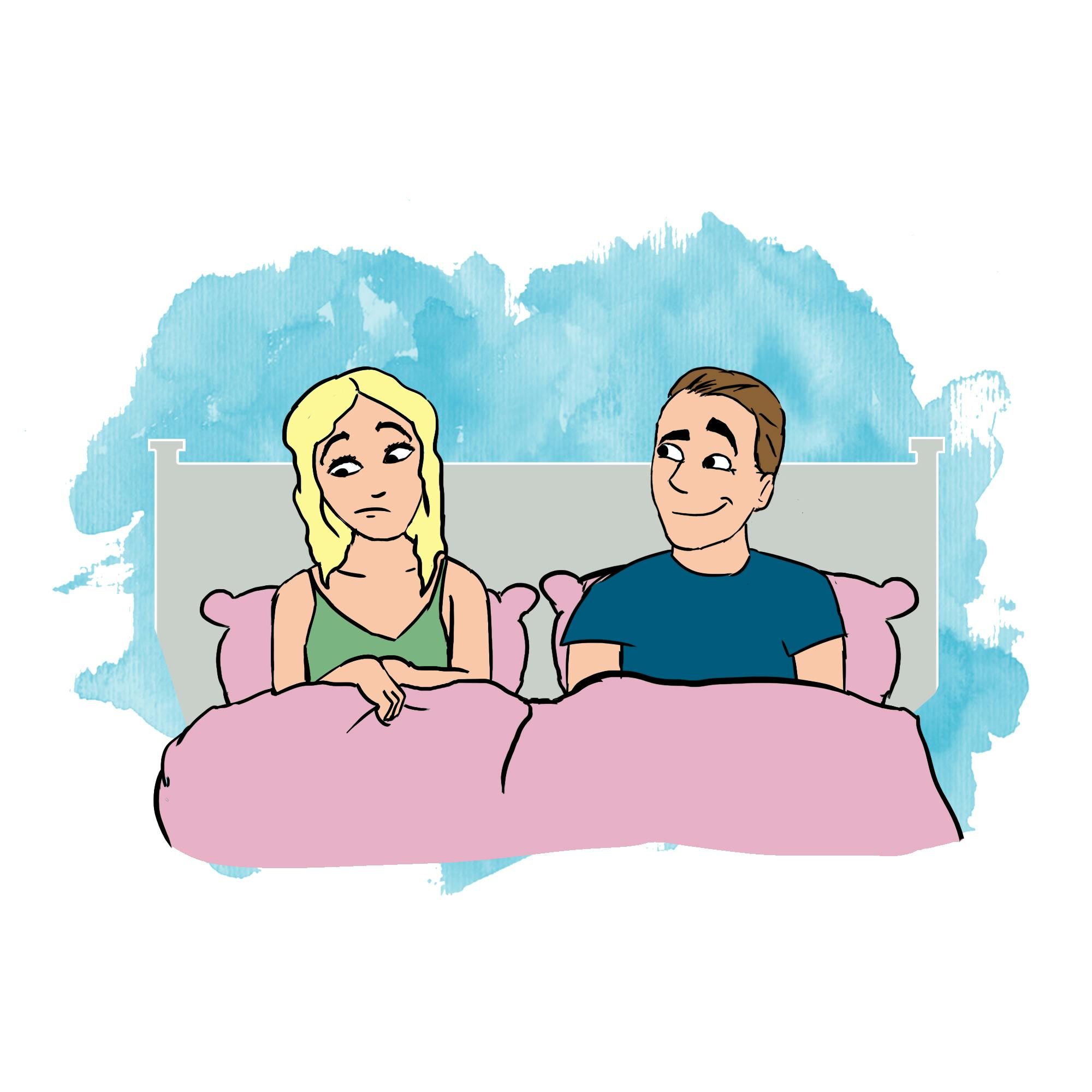Illustration til Puk Elgårds brevkasse