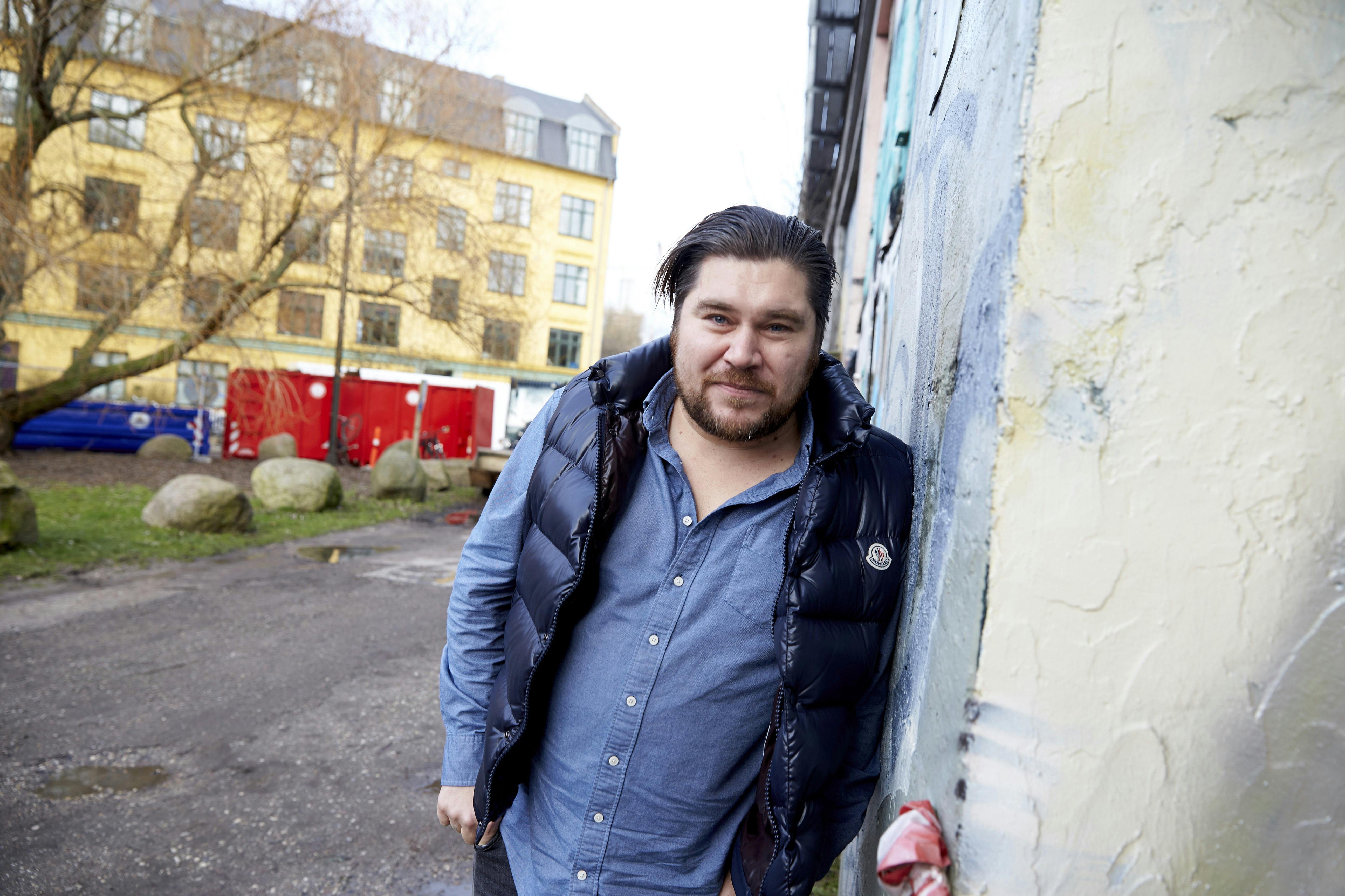 Skuespiller Rasmus Bjerg