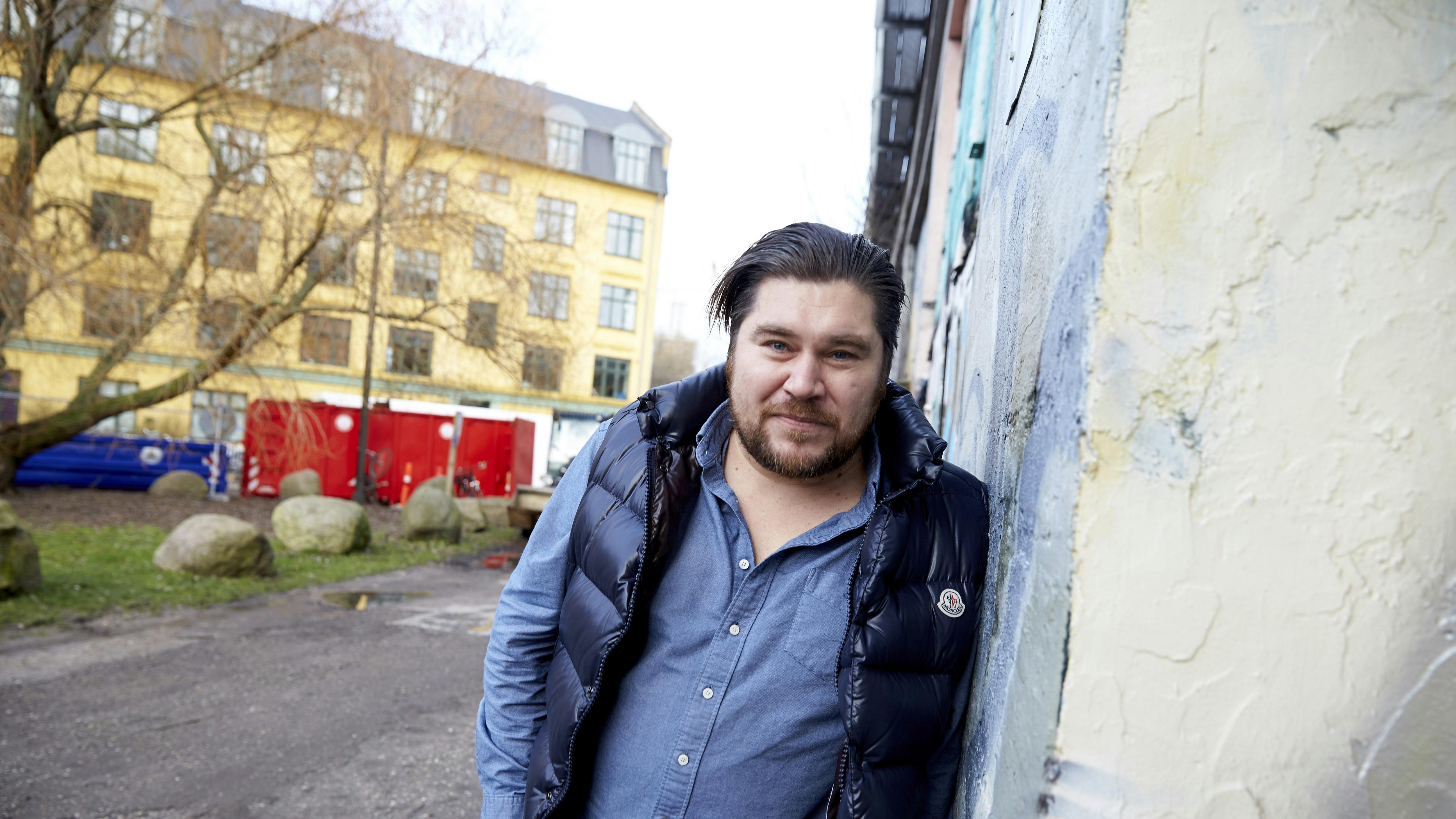 Skuespiller Rasmus Bjerg