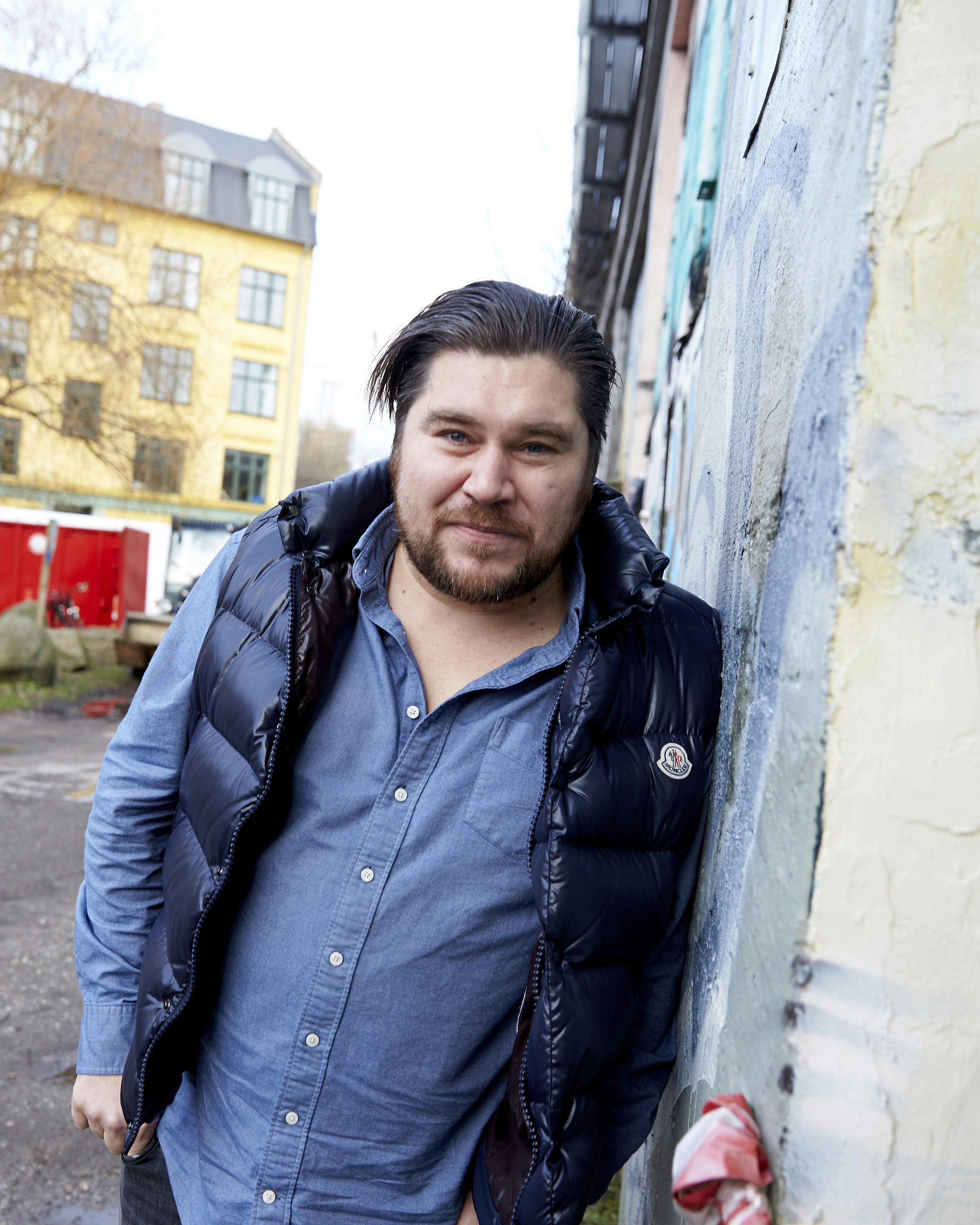 Skuespiller Rasmus Bjerg