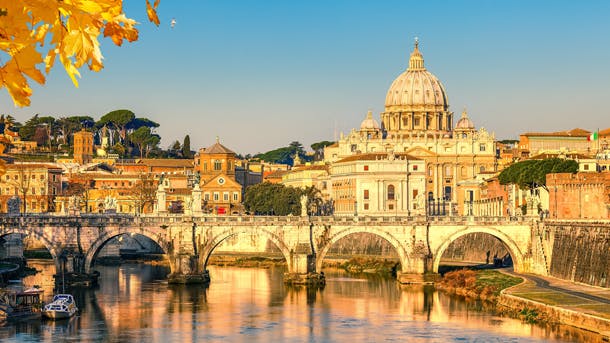 Tag på rejse til Rom og oplev byens smukke bygninger og ruiner fra romerrigets storhedstid