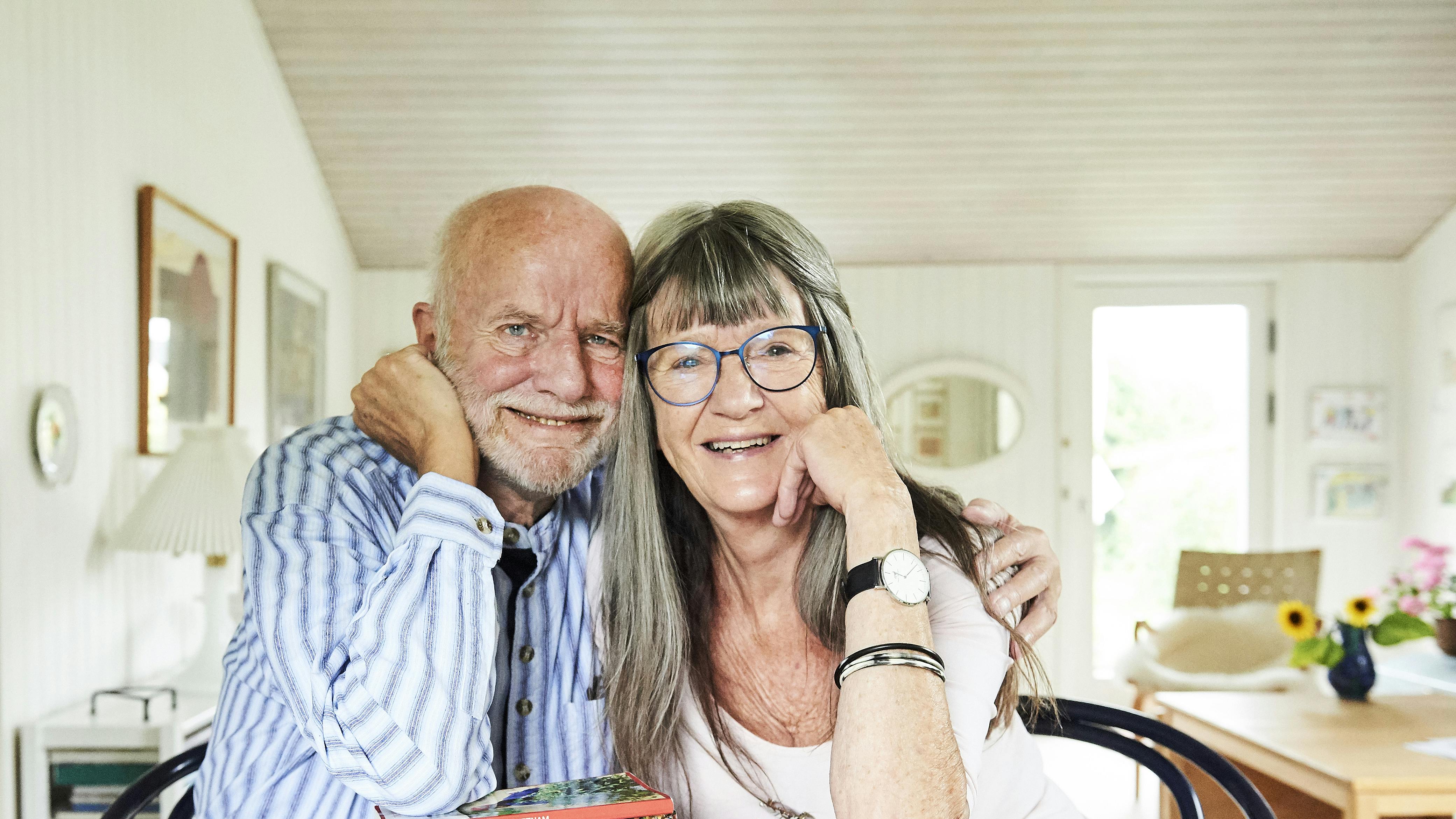 Jørgen har smittet Birgitte med sin store rejseglæde