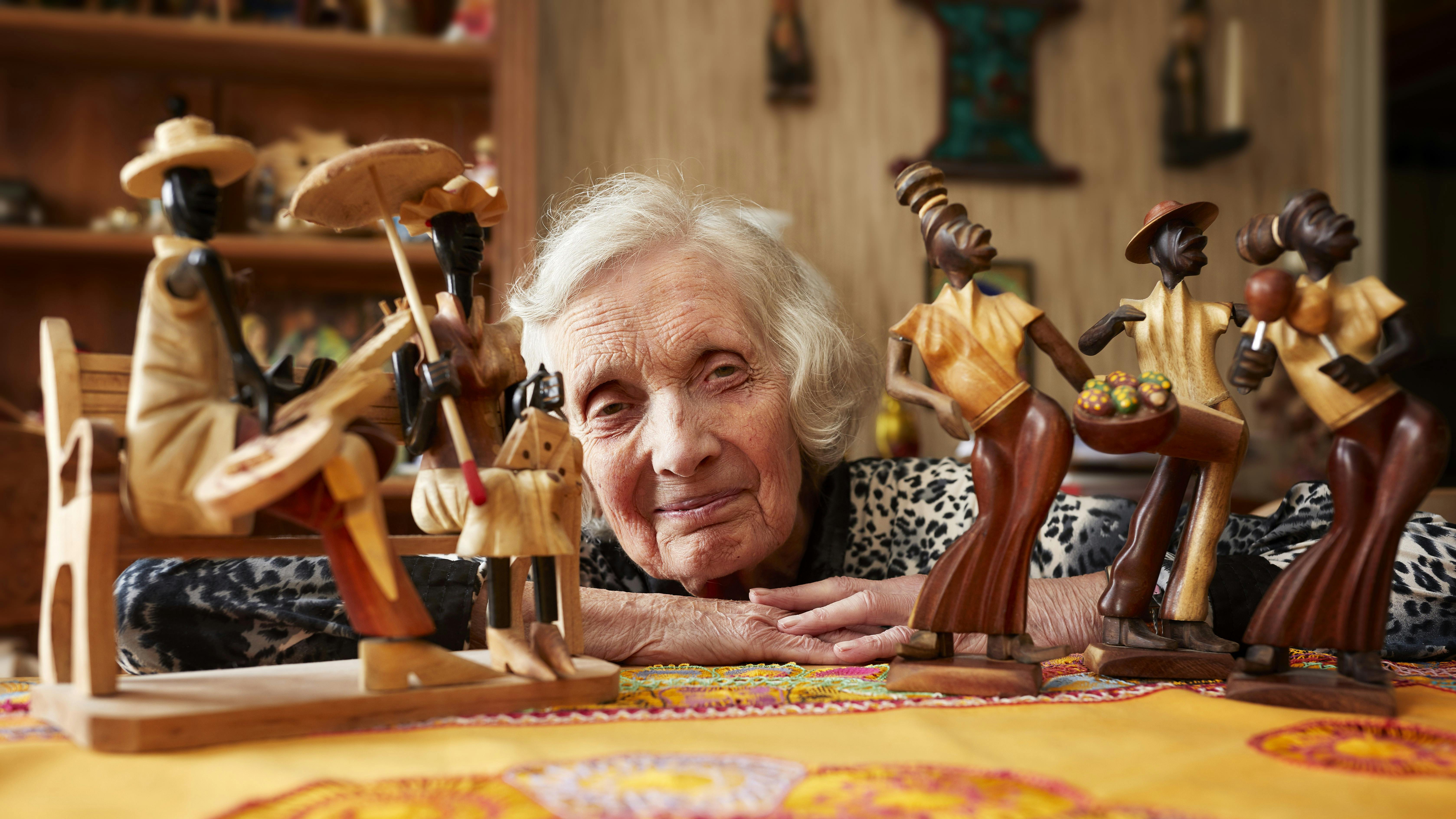 Karen på 85 elsker at rejse