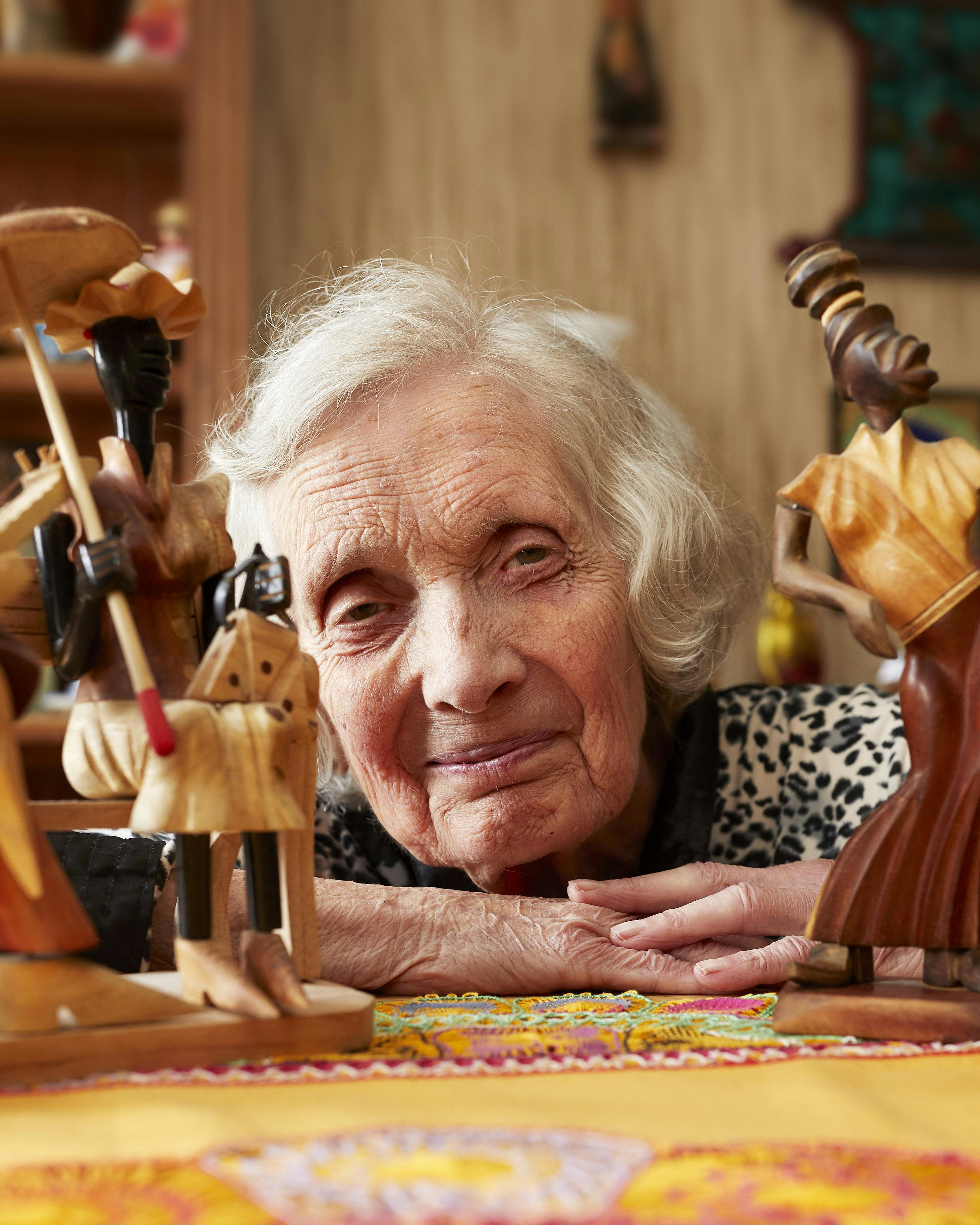 Karen på 85 elsker at rejse