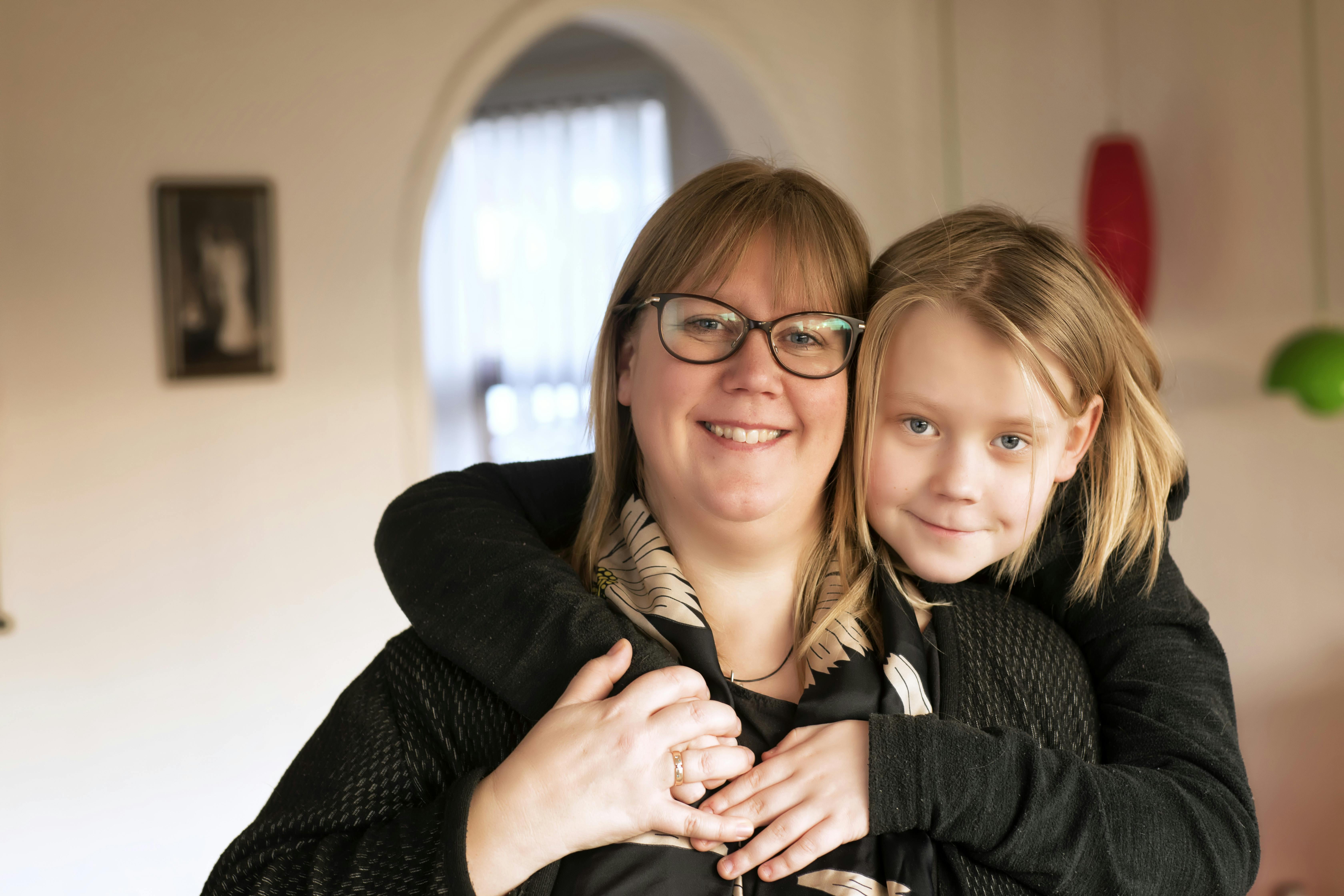 Rikke Frost hjælper familier med hjertebørn