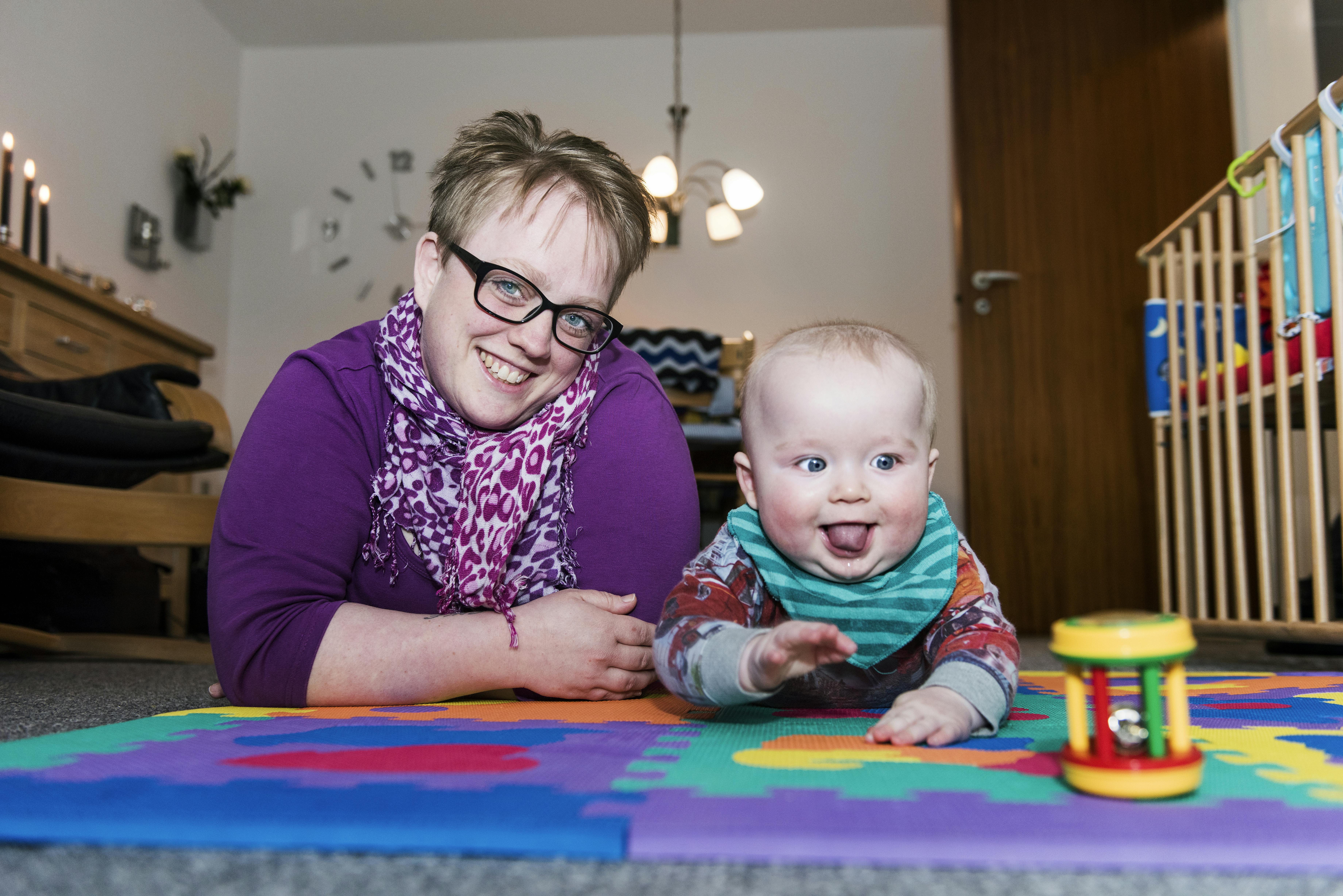 Sabine er født med Turner syndrom, men blev alligevel gravid