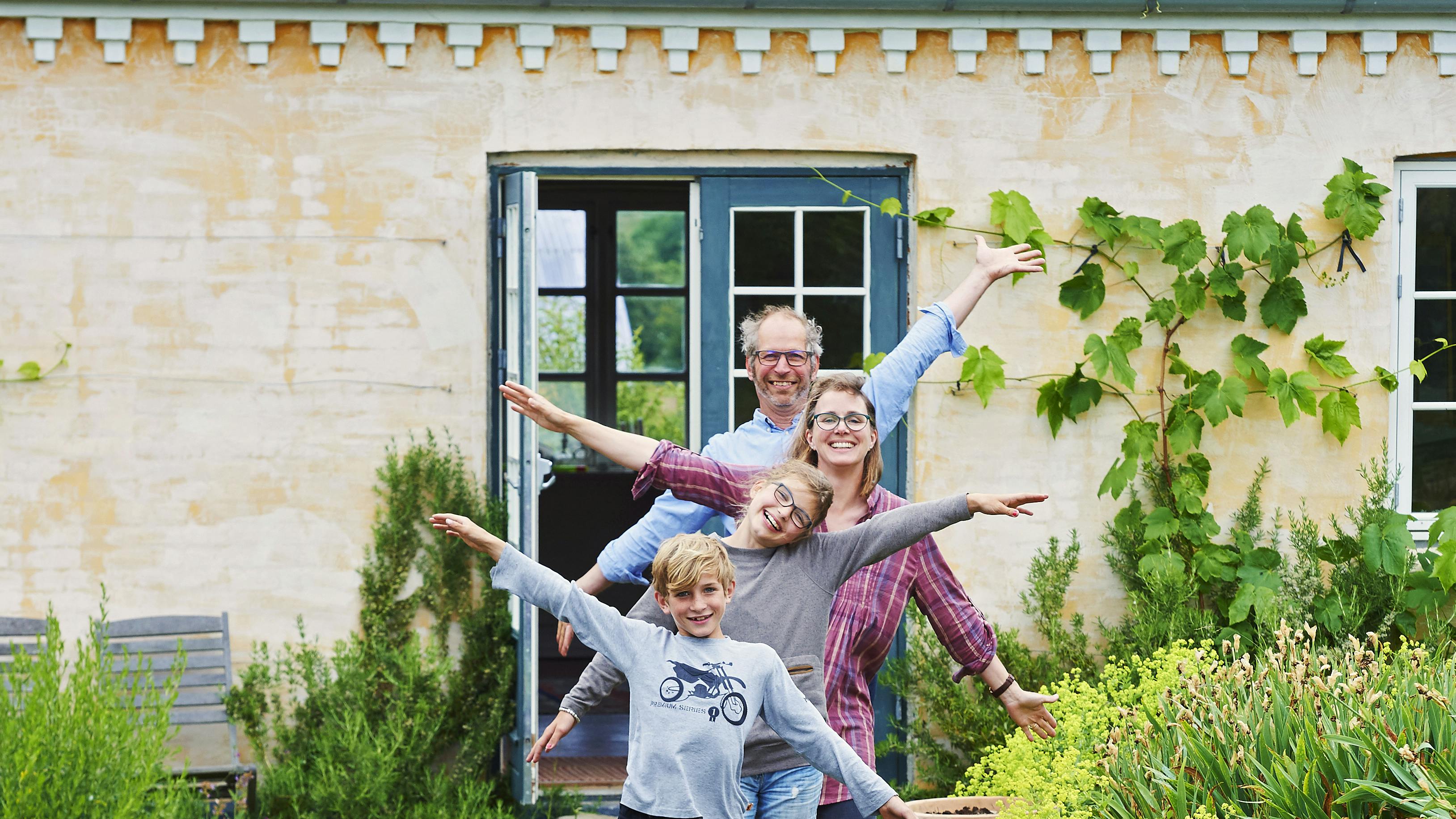 Samsø har været familien Fabricius' hjem i 11 å.