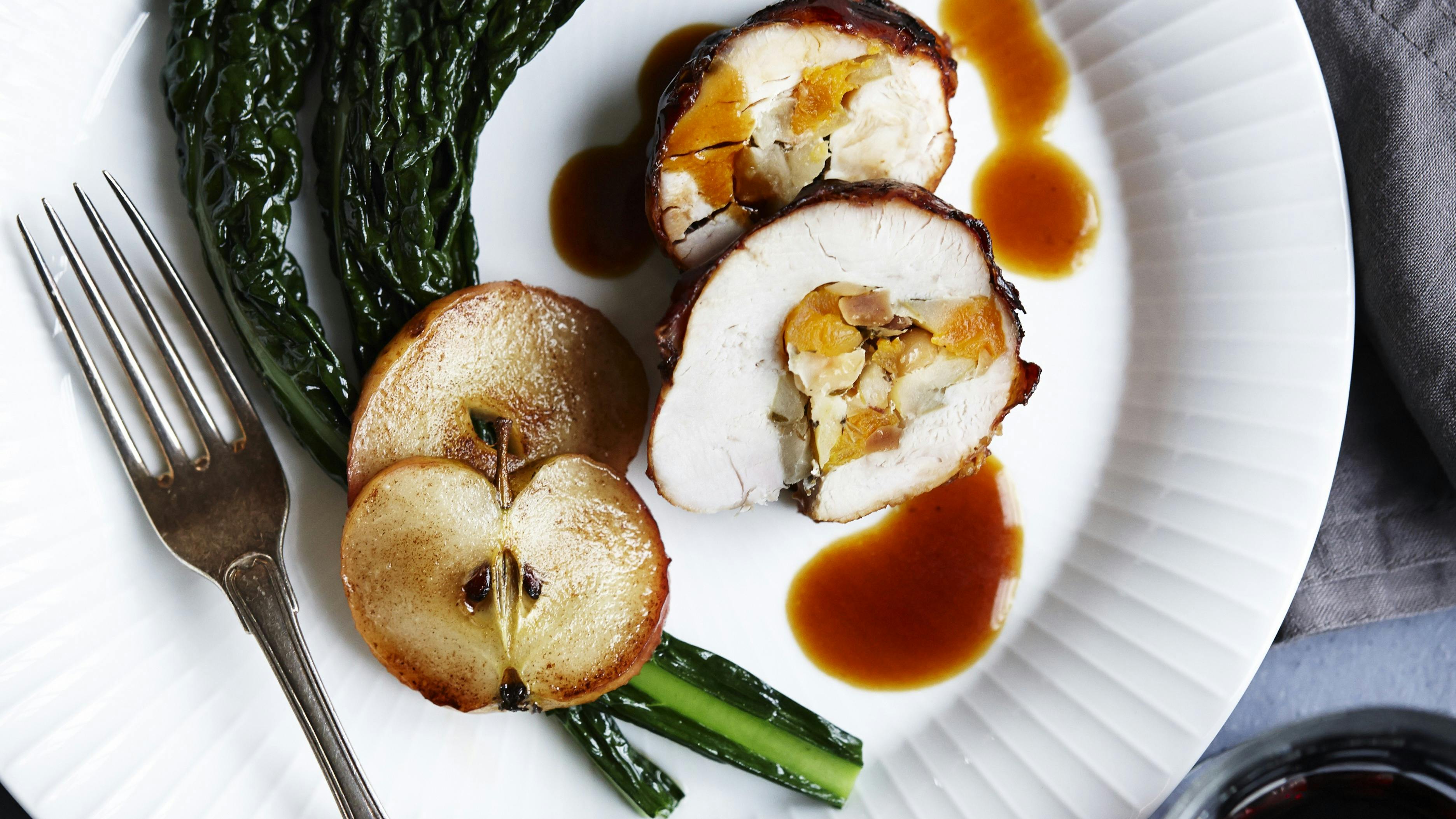 Farseret kalkunbryst