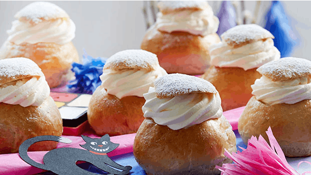 Nem opskrift på Semlor: Svenske fastelavnsboller