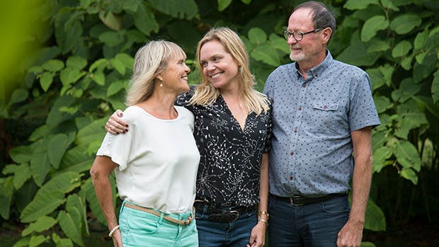 Forældrene trådte til under skilsmisse