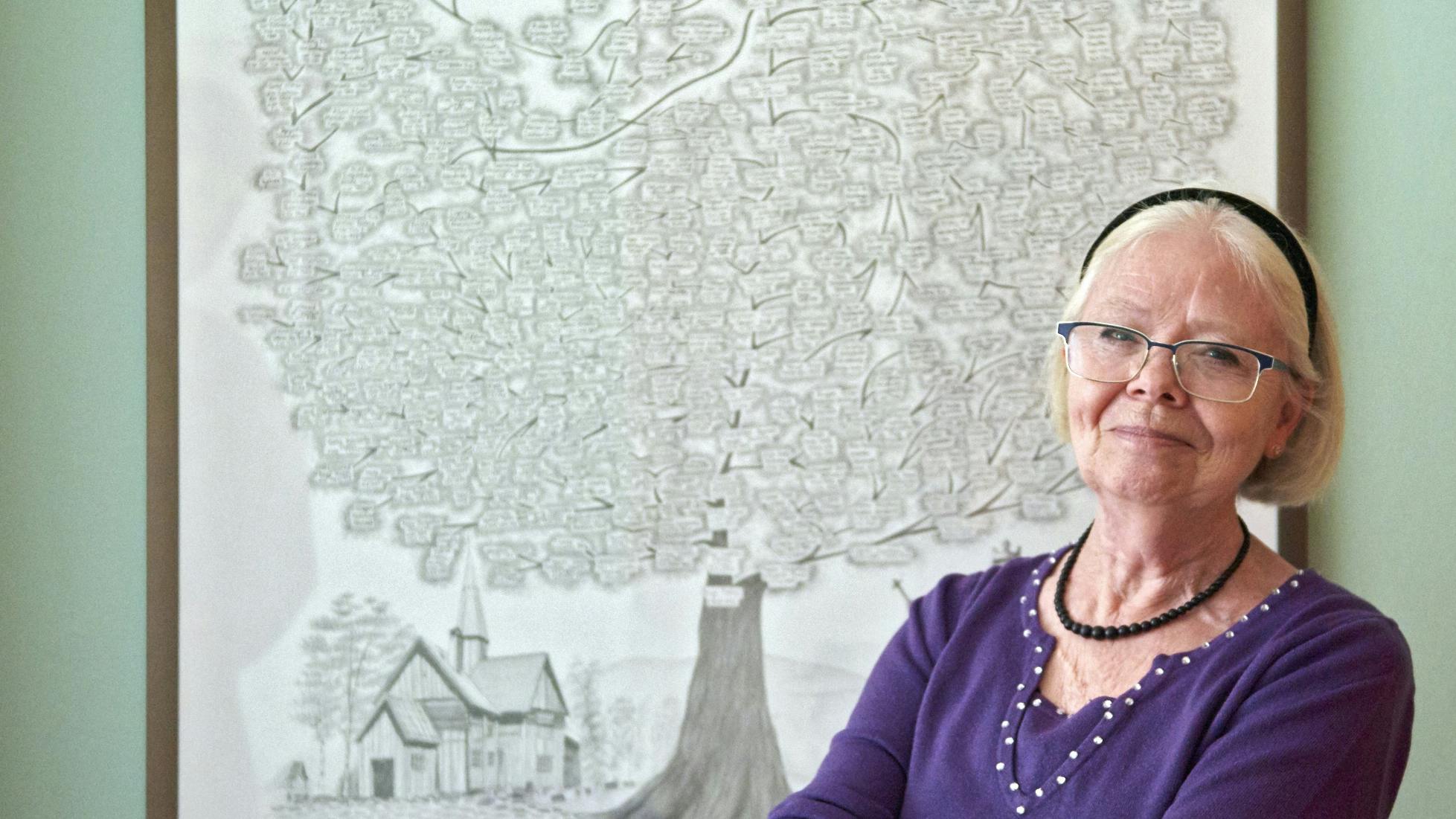 Slægtsforskning gav Birgit mange svar