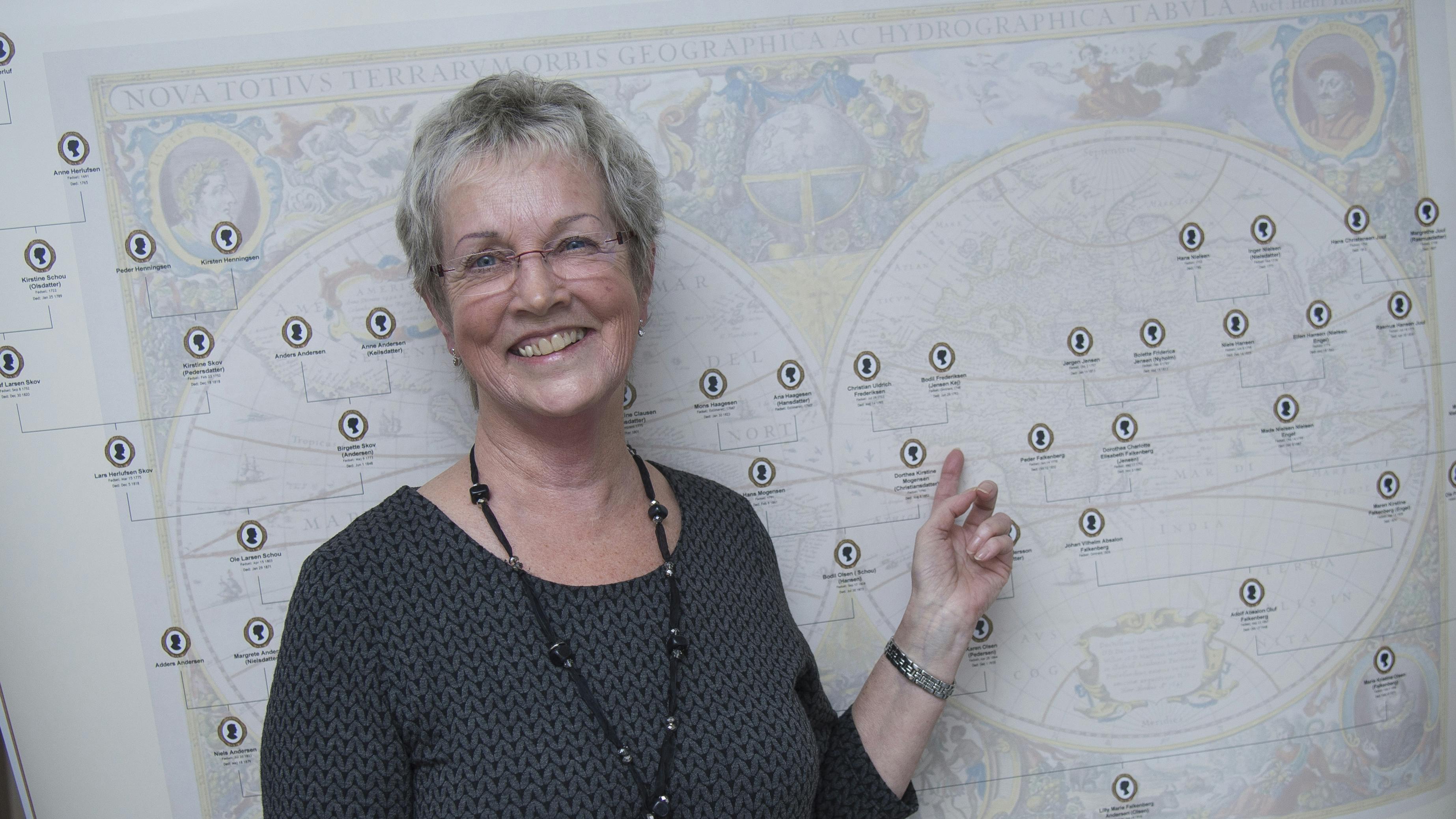 Jane Marie Falkenberg Palmblad vandt konkurrence om slægtsforskning