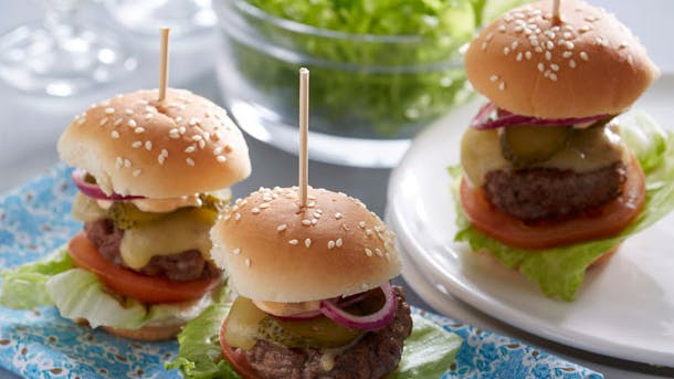 Sliders med surt og stærkt