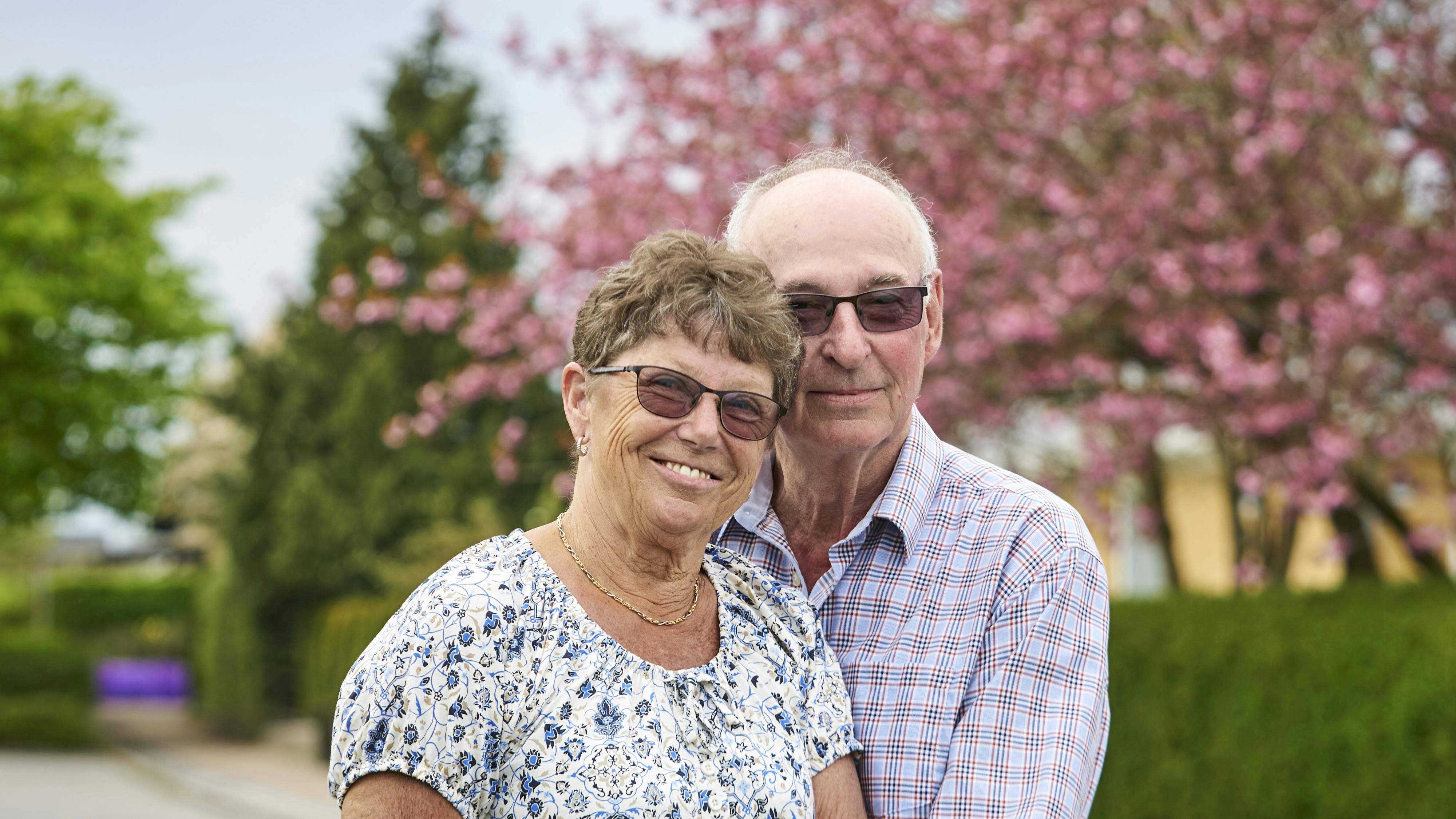 Solveig Larsen og Jan Borgstrøm mødtes på en rejse til Madeira med Kulturrejser Europa og blev kærester.