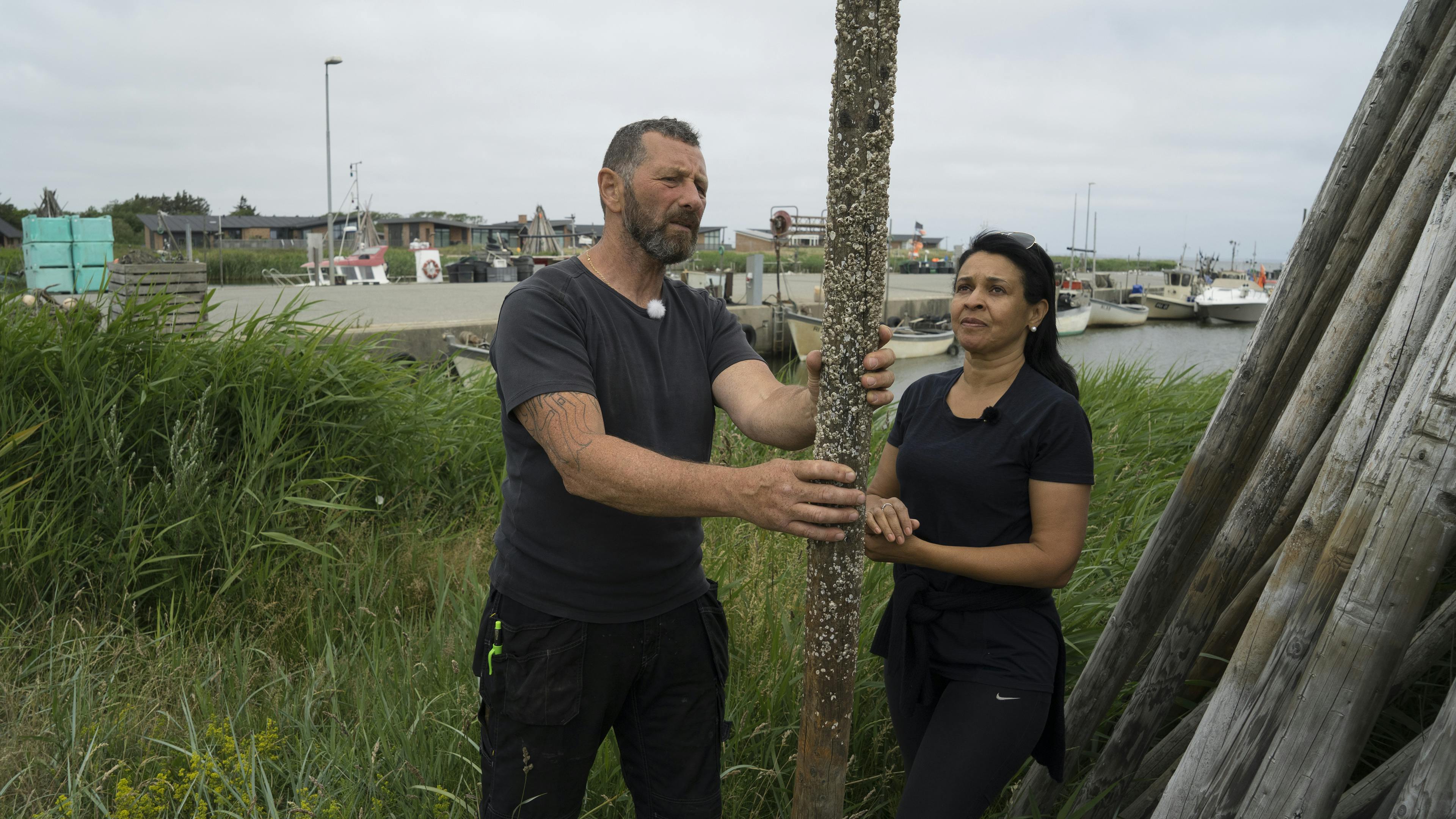 Charles og Cassia Christensen fra TV 2's "Sommerdrømme" førte deres første samtaler via sms