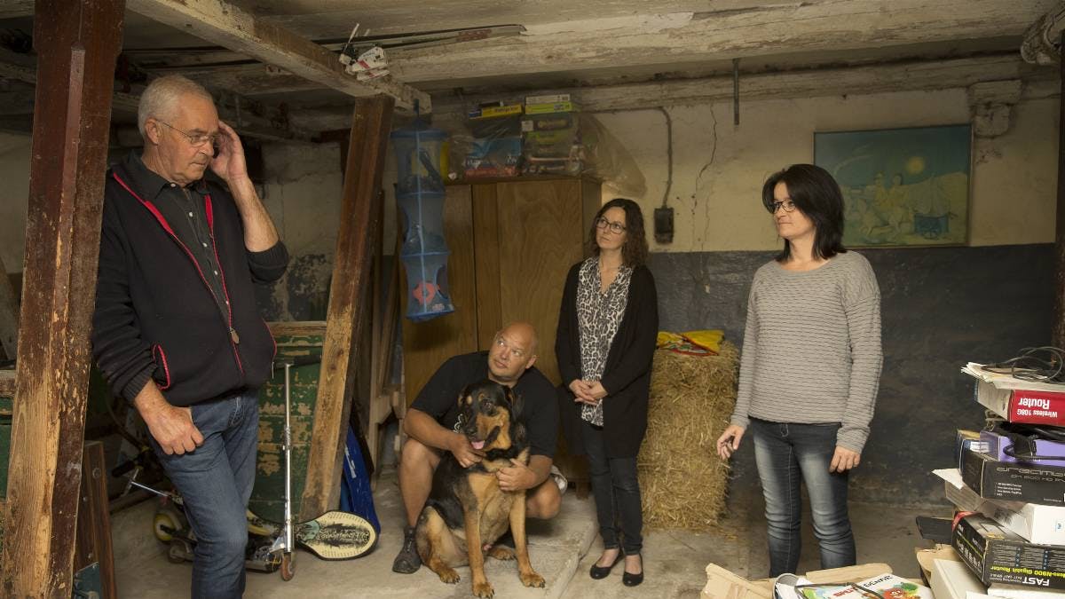 Nina og Jesper boede sammen med spøgelser