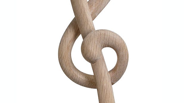 Statuetten til Dansktop Prisen 2018 - Mads Ziegler