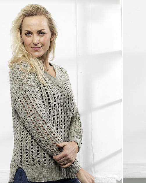 Strik: Bluser med fine detaljer