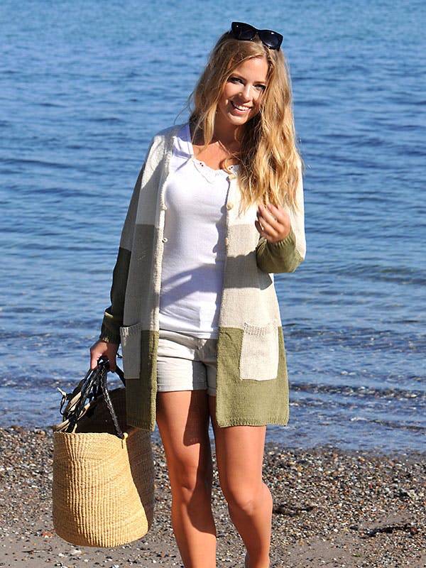 Strikkeopskrift: Cardigan til sommer