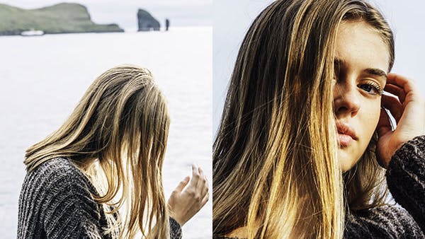 Strikkeopskrift på damejakke i patent med lynlås