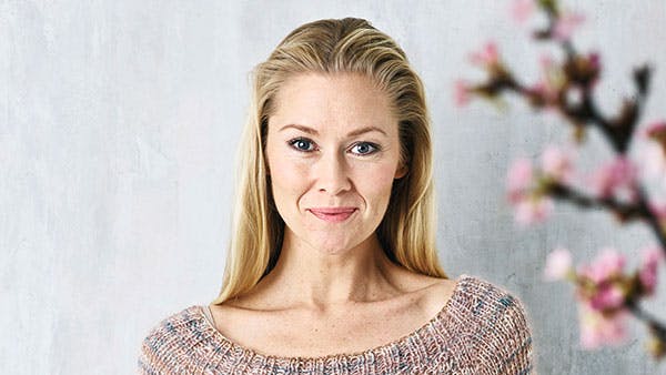 Strikkeopskrift: Sweater i dobbelt perlestrik