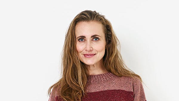 Strikkeopskrift: Sweater med nemme striber