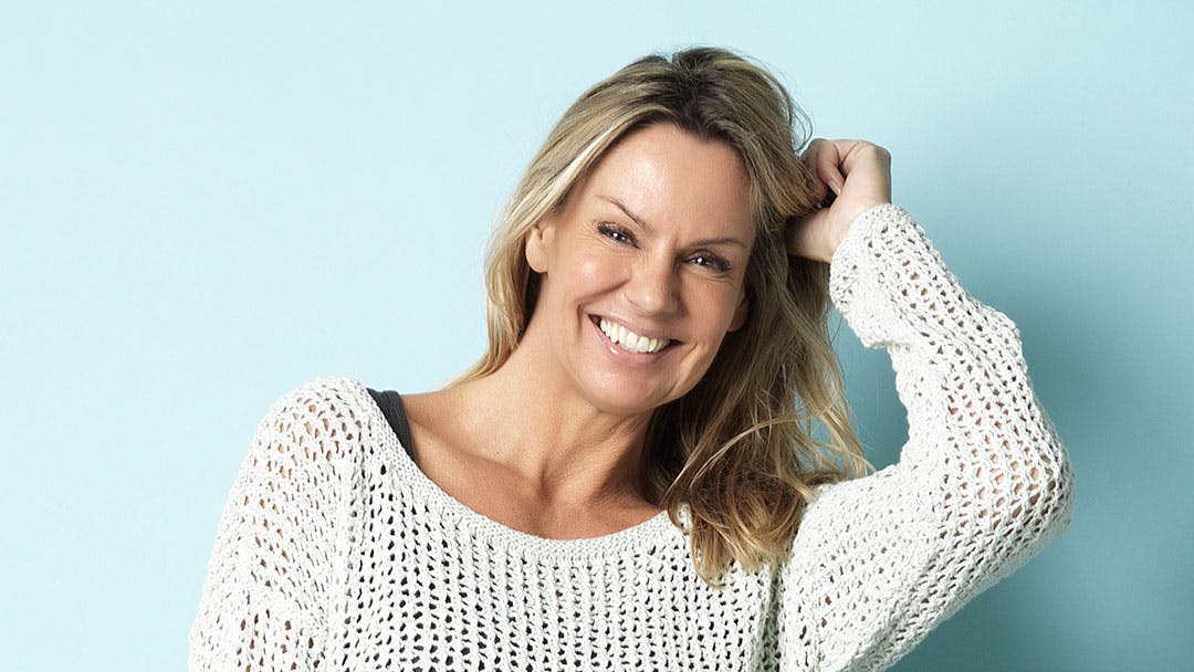 Strikkeopskrift: Sweater i netmasker