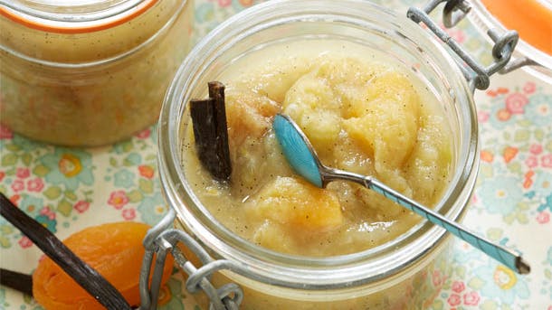 Sukkerfri-marmelade i glaskrukke