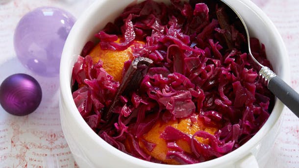 rødkål med appelsin