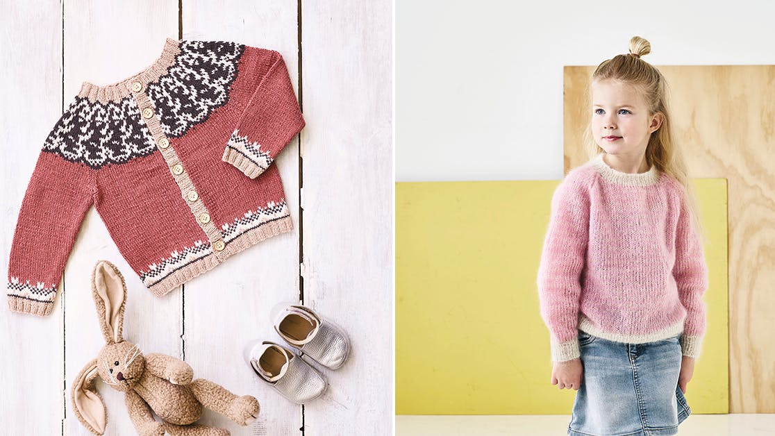 Strik: Smart tøsestrik til små piger