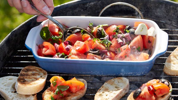 Tomat- bruschetta