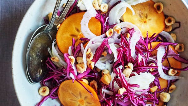 Sprød rødkålssalat