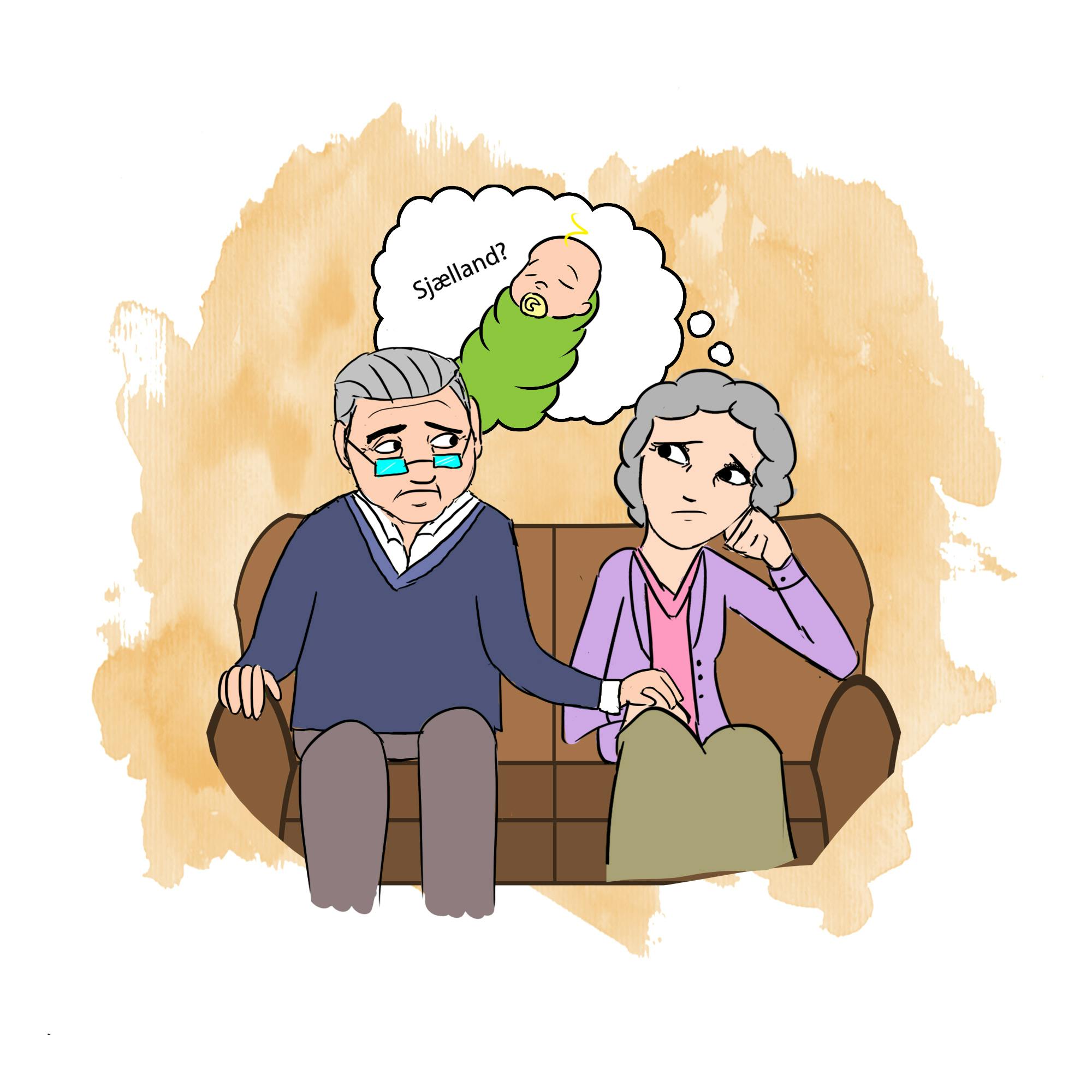 Illustration fra Puk Elgårds brevkasse