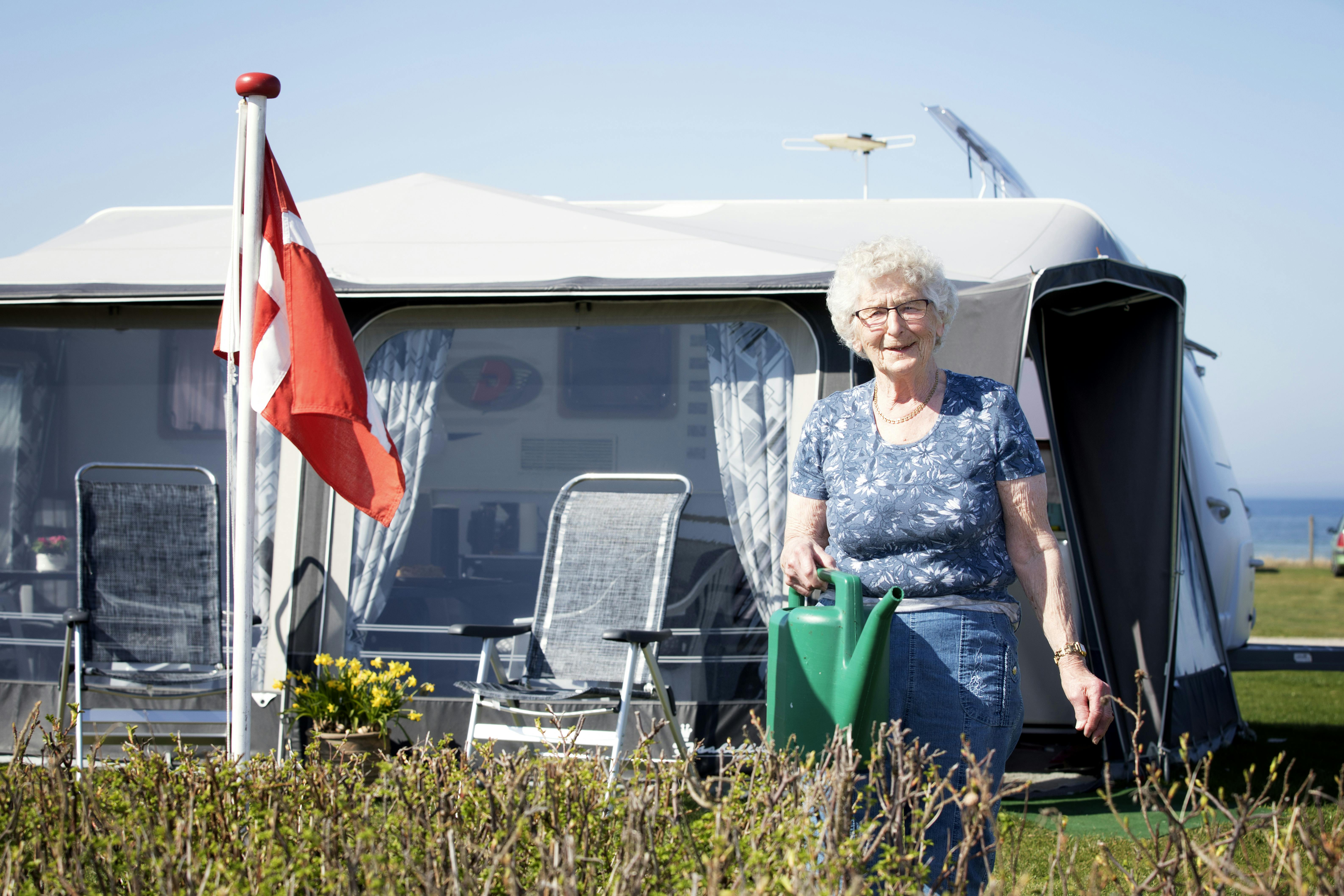 Fjellerup Strands Camping er Ullas andet hjem