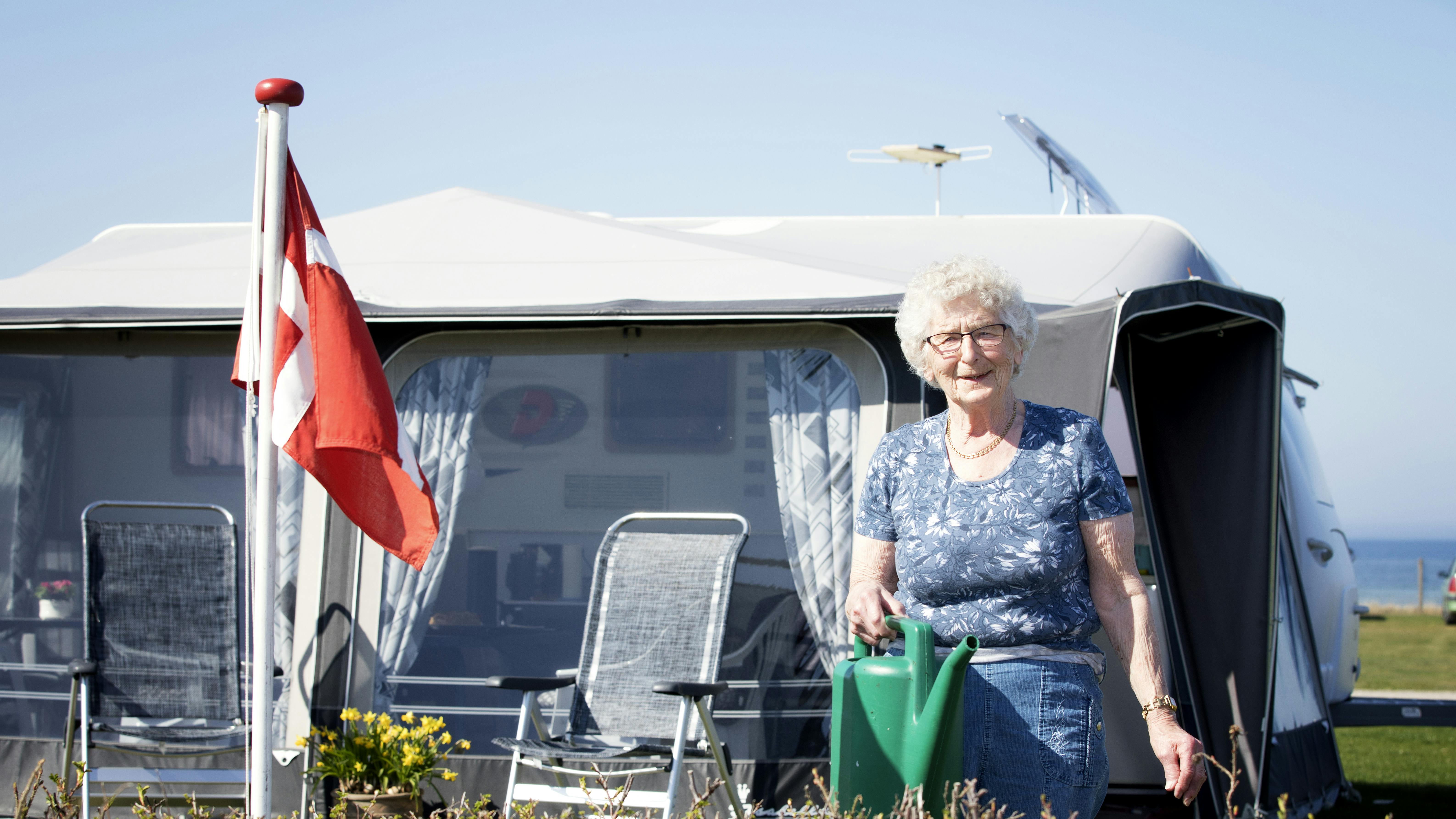 Fjellerup Strands Camping er Ullas andet hjem