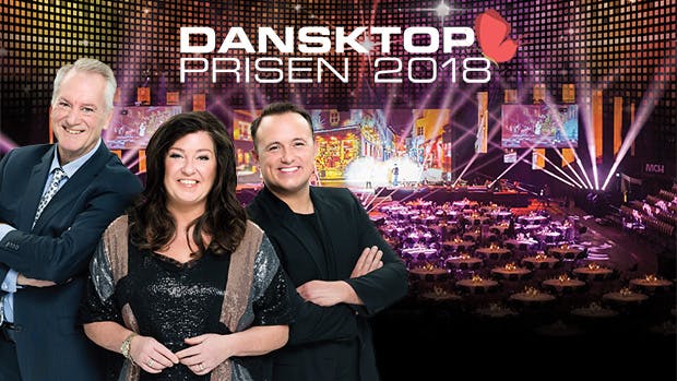 Værterne til Dansktop Prisen 2018