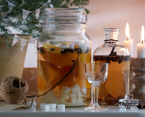 Værtindegave: Julelikør og julesnaps 