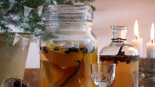 Værtindegave: Julelikør og julesnaps