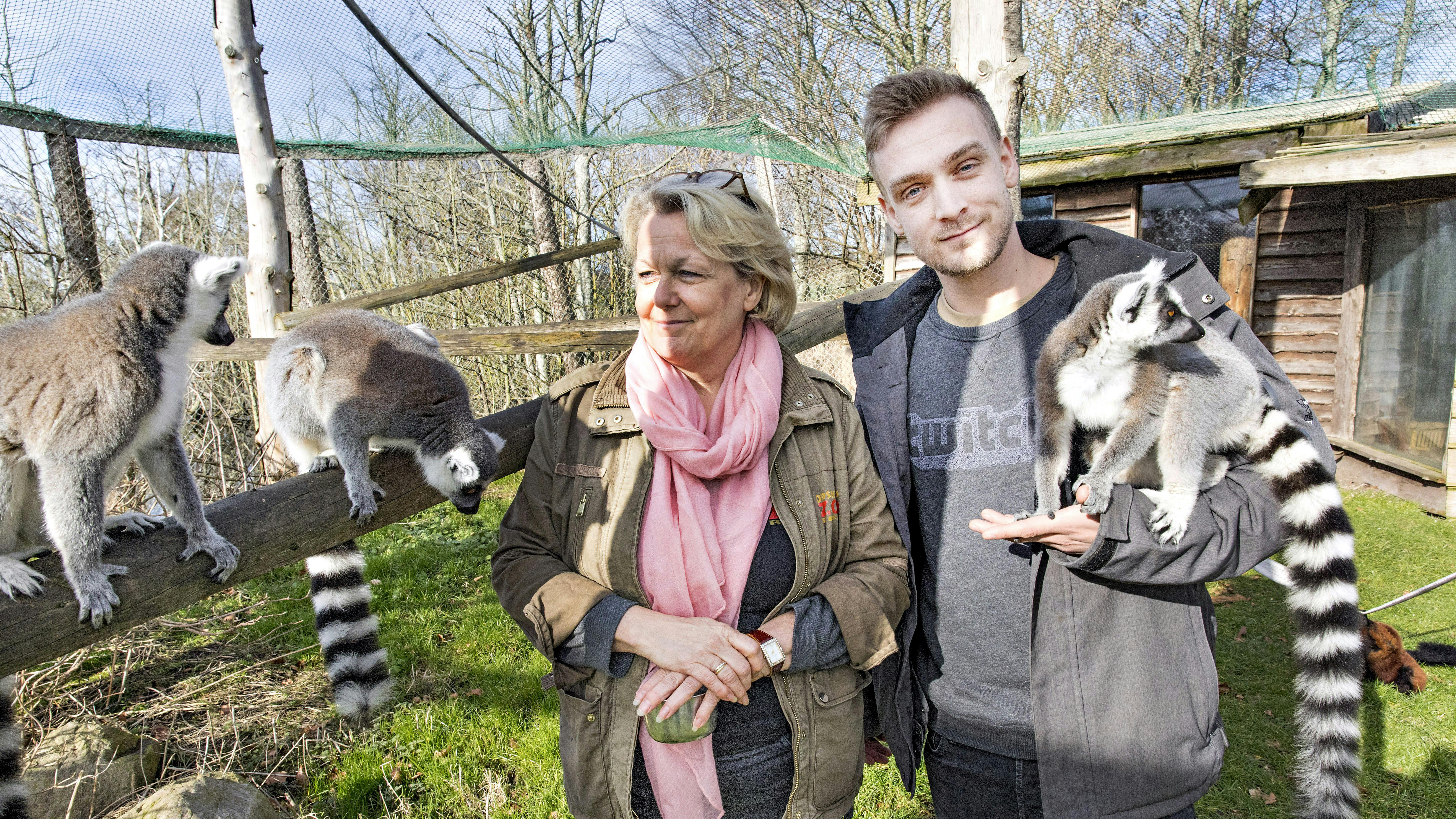 Mor og søn har egen zoo