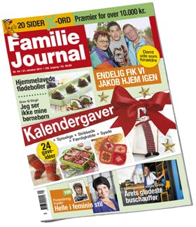 Familie Journal, der udkommer mandag 31. oktober 2011