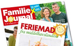 Familie Journal, der udkommer mandag 9. august 2010
