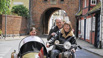 Festligt ser det ud, når Hanne