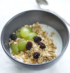 Hjemmelavet müsli ristet i ovn