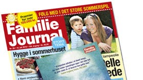 Familie Journal, der udkommer mandag 12. juli