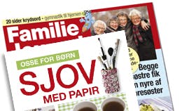 Familie Journal, der udkommer mandag 23. januar 2012