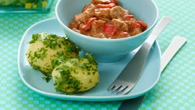 Slankende opskrift på paprikagryde