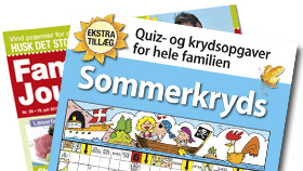 Familie Journal, der udkommer mandag 19. juli