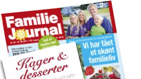 Familie Journal, der udkommer mandag  18. juli 2011